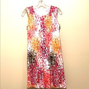 Calvin Klein pleated mini dress